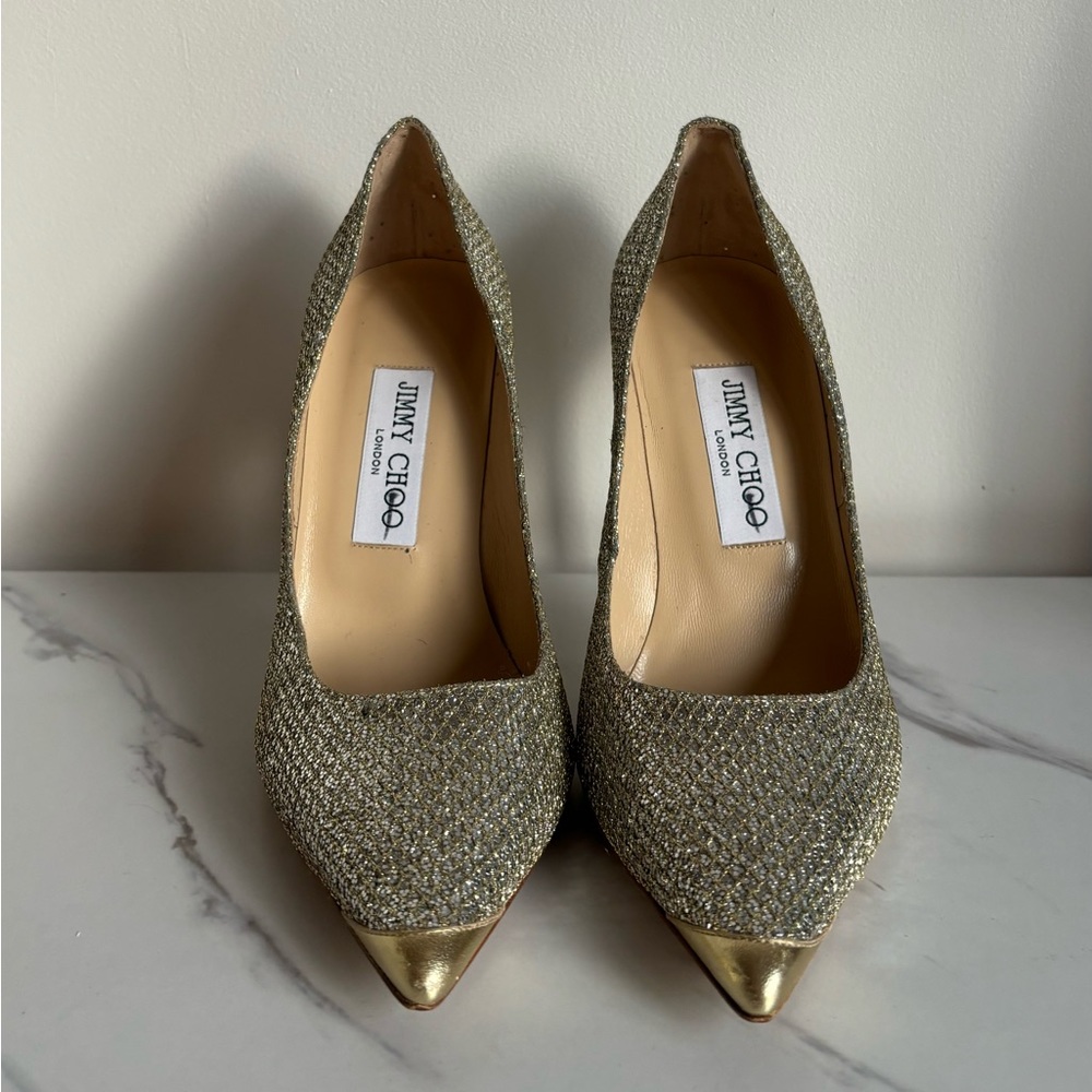Sparkly jimmy choo heels!